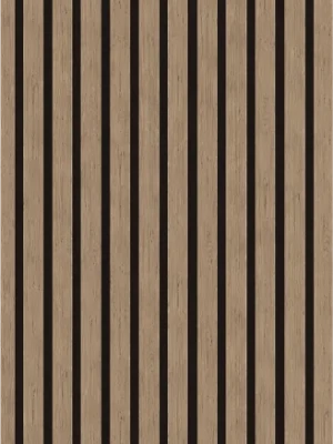 Premium klases akustiskais sienas panelis OAK BROWN IMPERIAL, 2800 × 600 × 21 mm